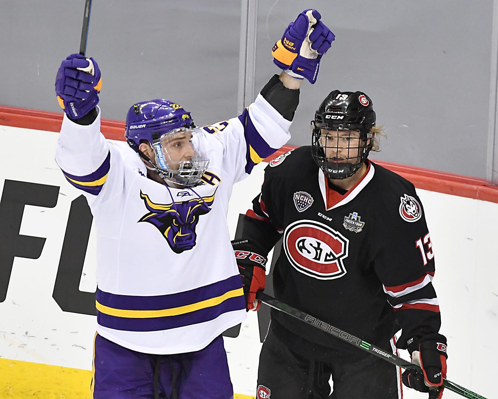 MSU men's hockey v. St. Cloud State 3
